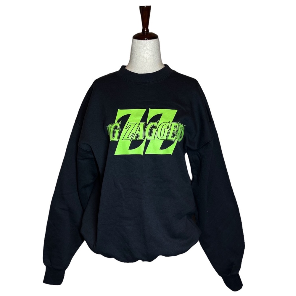 Vintage 90s Zig Zaggers Skateboard Graphic Sweatshirt Size Large Unisex
